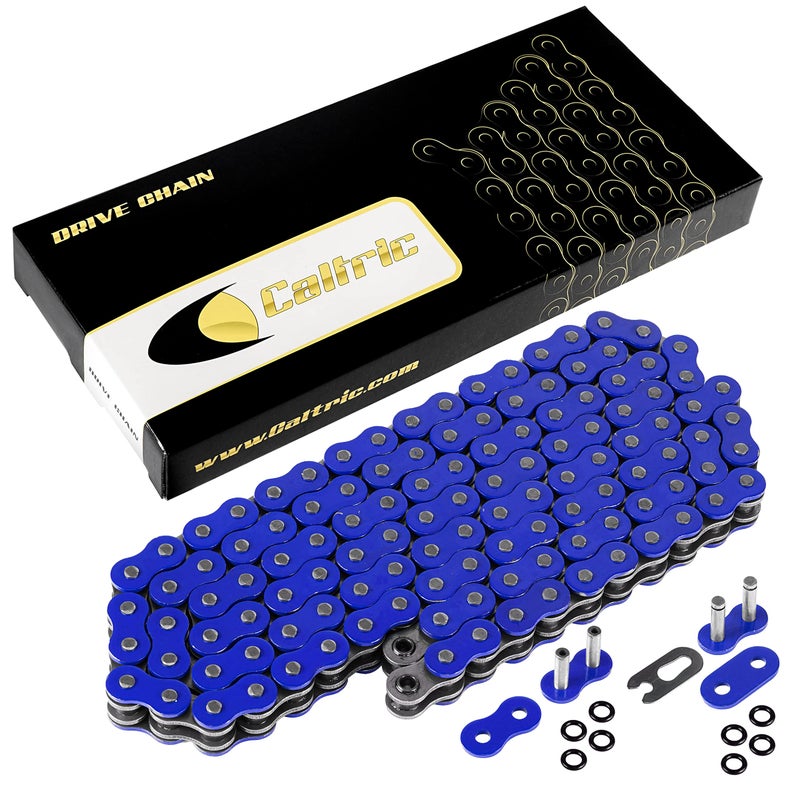 Caltric ORing Blue Drive Chain Compatible with Yamaha Yfz450 Yfz 450 Yfz450 20042009 2012