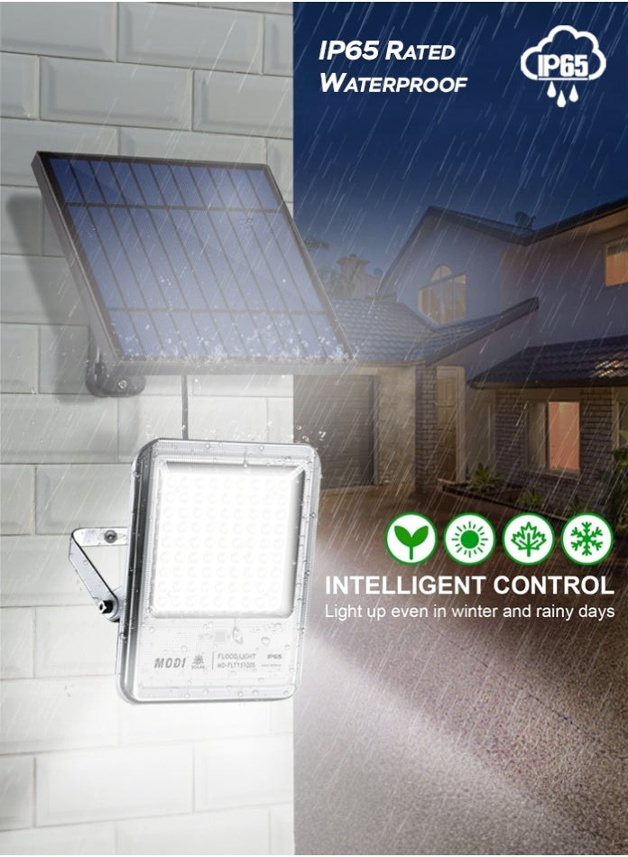 مودي 20000LM كشاف شمسي 325x380mm ضوء أبيض مقاوم للماء IP65 إضاءة أمان للحديقة الخارجية عالية السطوع موفرة للطاقة لإضاءة طويلة الأمد - Image 3