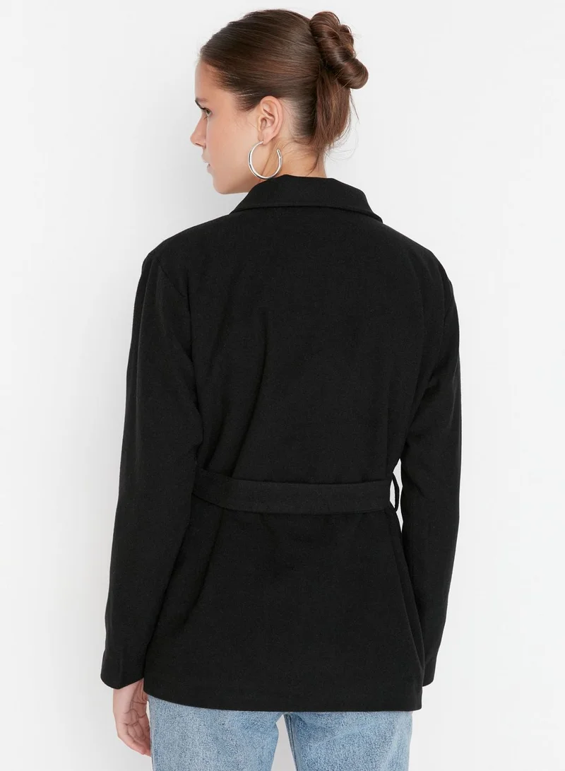 trendyol Zip Detail Coat