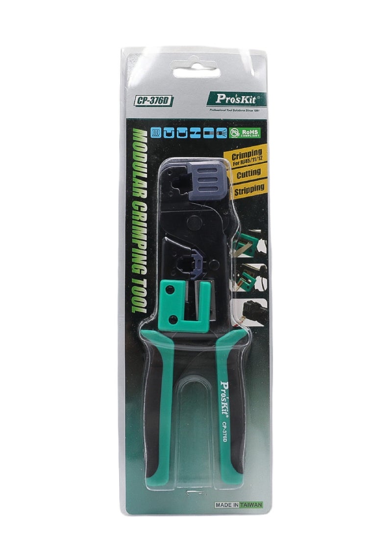Proskit - Modular Crimping Tool designed for crimping RJ-45 and RJ-11 connectors. - Image 1