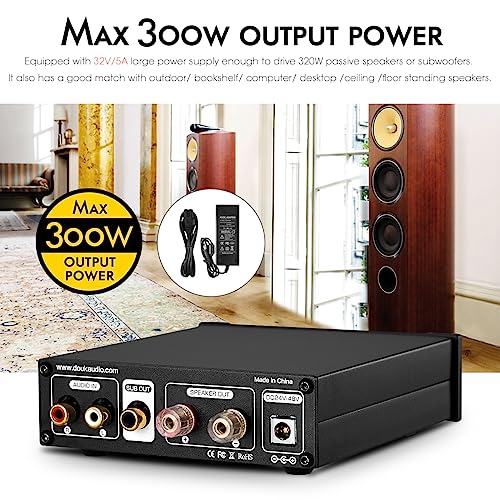 Nobsound G2 PRO TPA3255 Hi-Fi 300W Subwoofer Power Amplifier Mono Channel Class D SUB Audio Amp - Image 4
