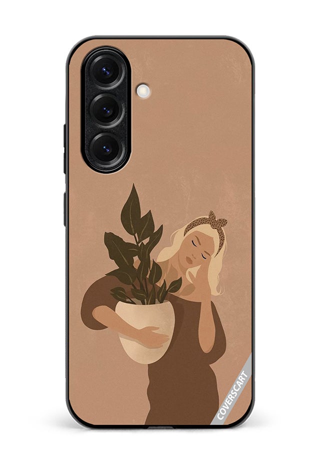 VR CREATIVE Protective Case Cover For Samsung Galaxy A56 Holding Vase Design Multicolour