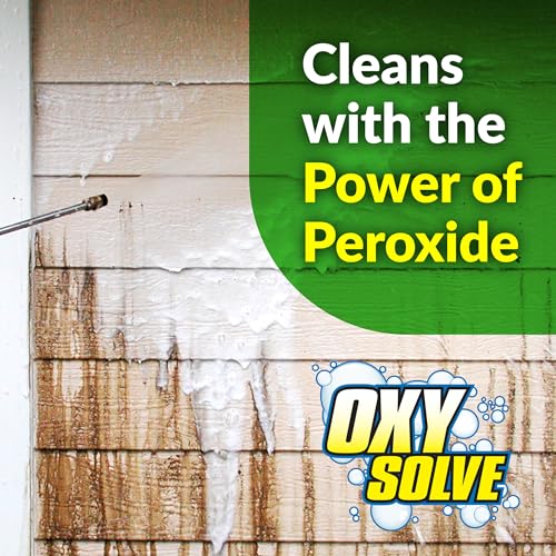 simple green Oxy Solve House and Siding Pressure Washer Cleaner - Removes Stains from Mold & Mildew on Vinyl, Aluminum, Wood, Brick, Stucco - Concentrate 1 Gal. - Image 2