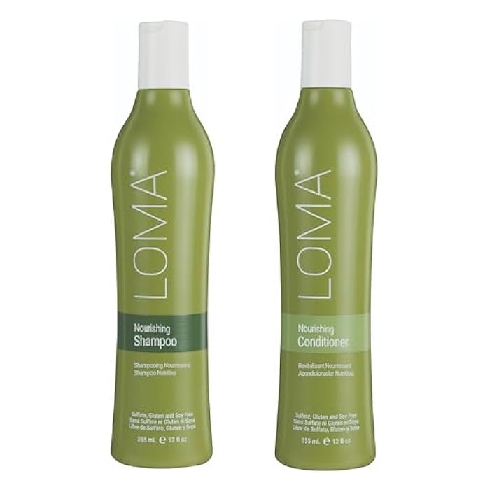 Loma Hair Care Nourishing Shampoo & Conditioner Duo - Image 1