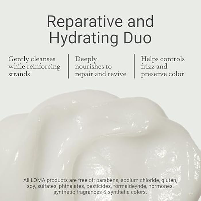 Loma Hair Care Nourishing Shampoo & Conditioner Duo - Image 5