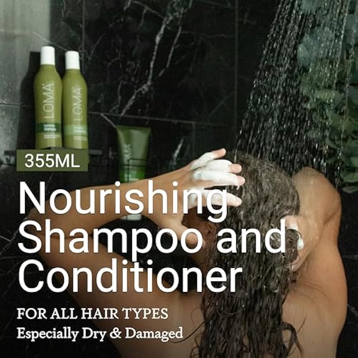 Loma Hair Care Nourishing Shampoo & Conditioner Duo - Image 3