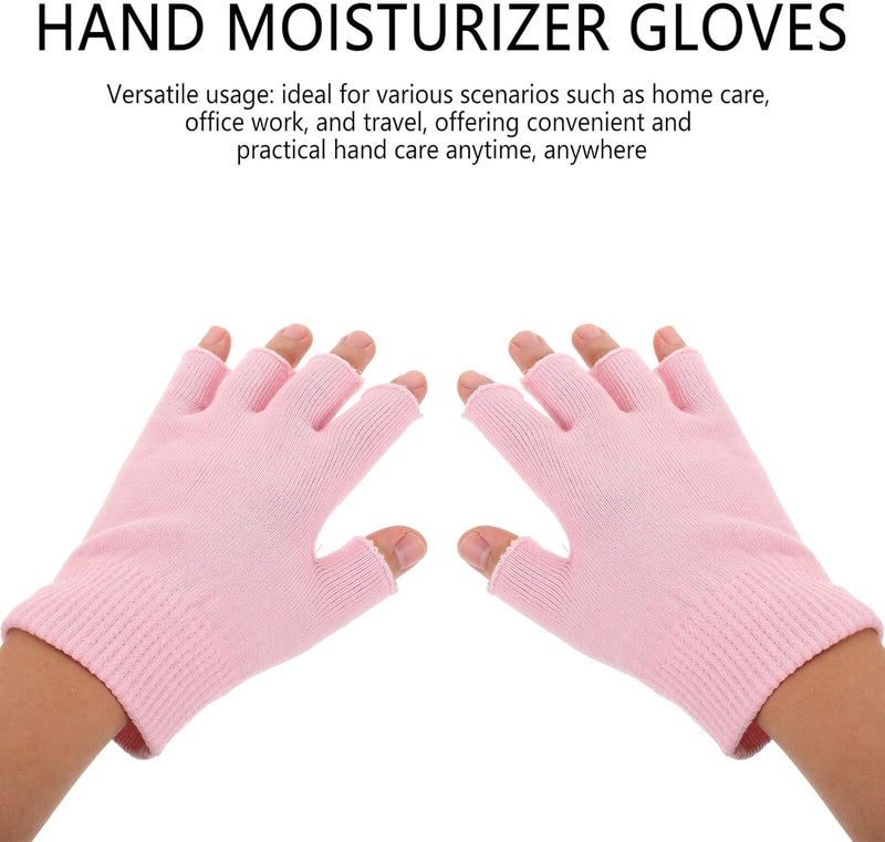 SHOWERORO Moisturizing Gloves for Dry Skin, 1 Pair Gel Gloves with Touch Screen, Lightweight Yarn Hand Care for Cracked Hands, Suitable for Winter Hand Care - Image 5