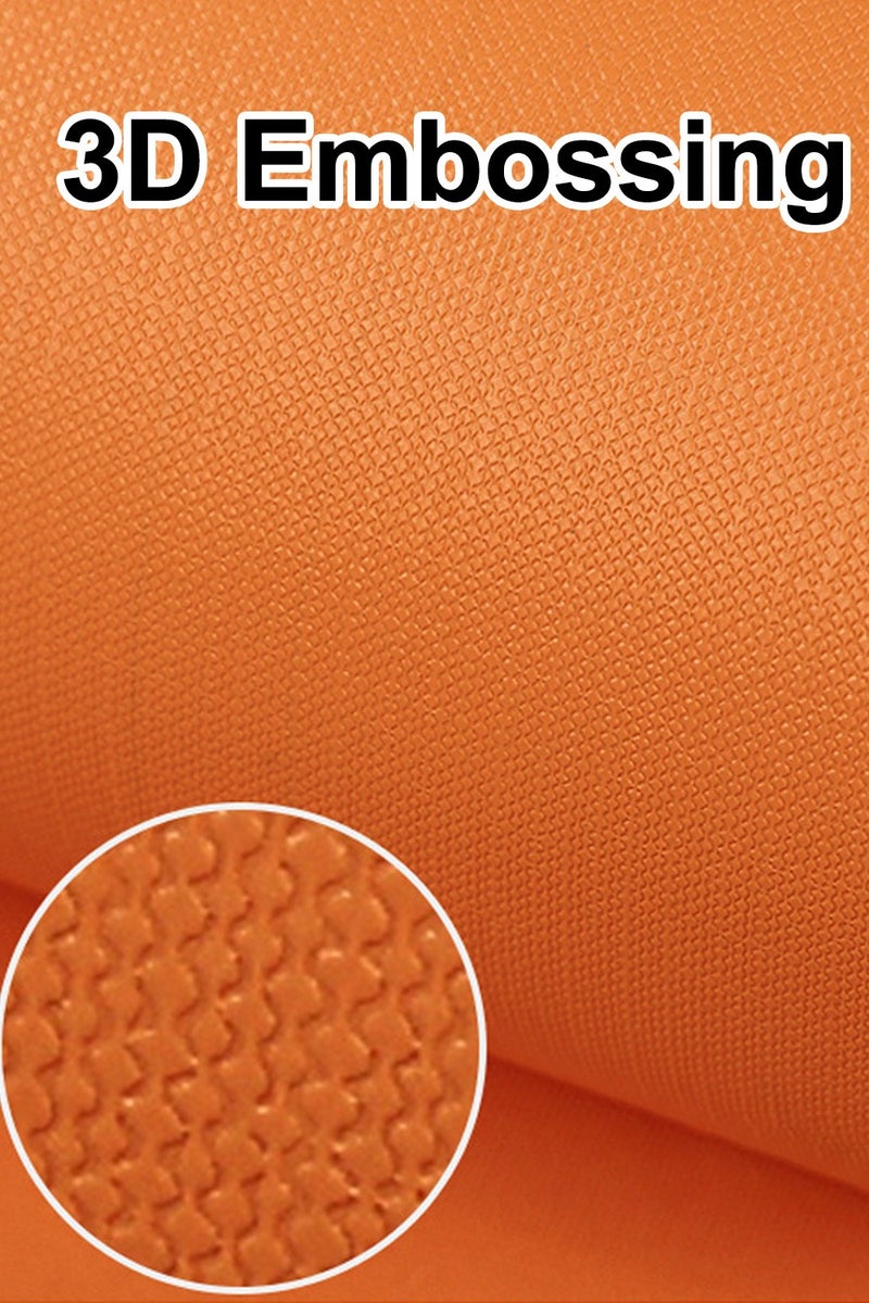 نوايوو ورق جدران قابل للتقشير واللصق، 40 سم × 10 م، ورق جدران لاصق أزرق-أخضر مقاوم للماء، ورق جدران ذاتي اللصق، لفة فينيل لتزيين الجدران والمطبخ وغرفة النوم - Image 5