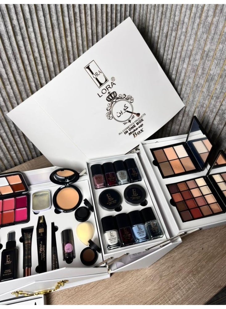 LORA Laura's beauty box is distinguished by its distinctive and varied colors and varieties. Everything you need in one box.  - Image 2