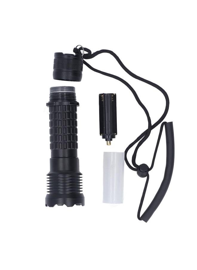Thoraya Diving Flashlight LED White Light Underwater Dive Torch IPX8 Waterproof Professional Submersible Flashlight for Deep Sea Emergency  - Image 1