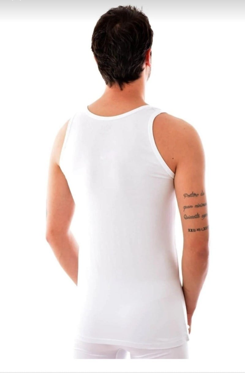 Tutku Elit Passion Elite 1201 Men's Modal Elastane Undershirt 6 Pieces  - Image 2
