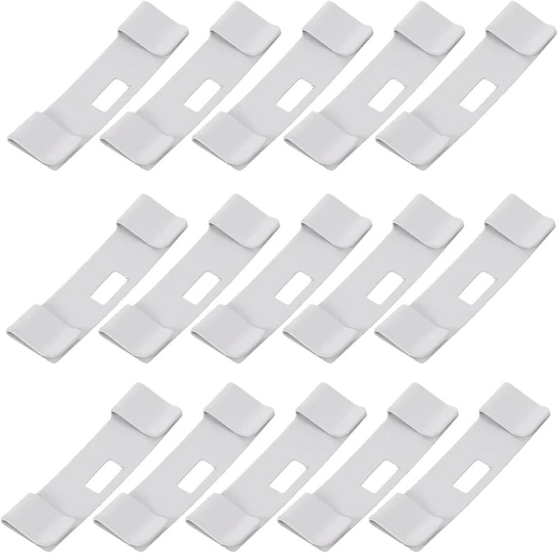Vertical Blinds Replacement Slats 36/48Pcs Vertical Blind Replacement Slats Iron Repair Clips Parts for Windows(36PCS) - Image 1