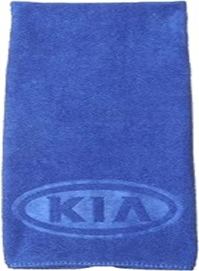 Al Hayah Kia Car Drying Towel, Free Microfiber Cleaning Cloth, Premium Professional Soft Microfiber Towel, Super Absorbent Detailing Towel for Car/Windows/Screen/Kitchen - Blue