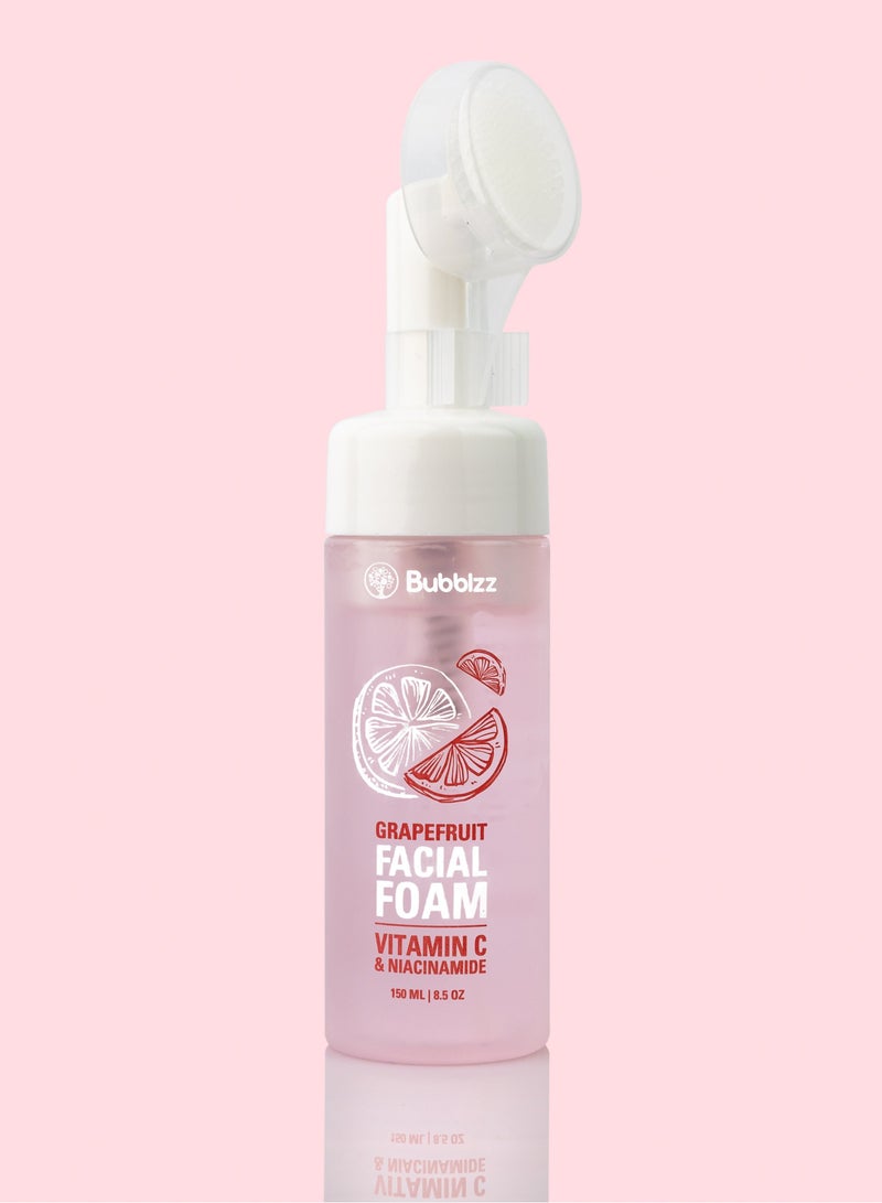 Bubblzz GrapeFruit Facial Foam - Image 2