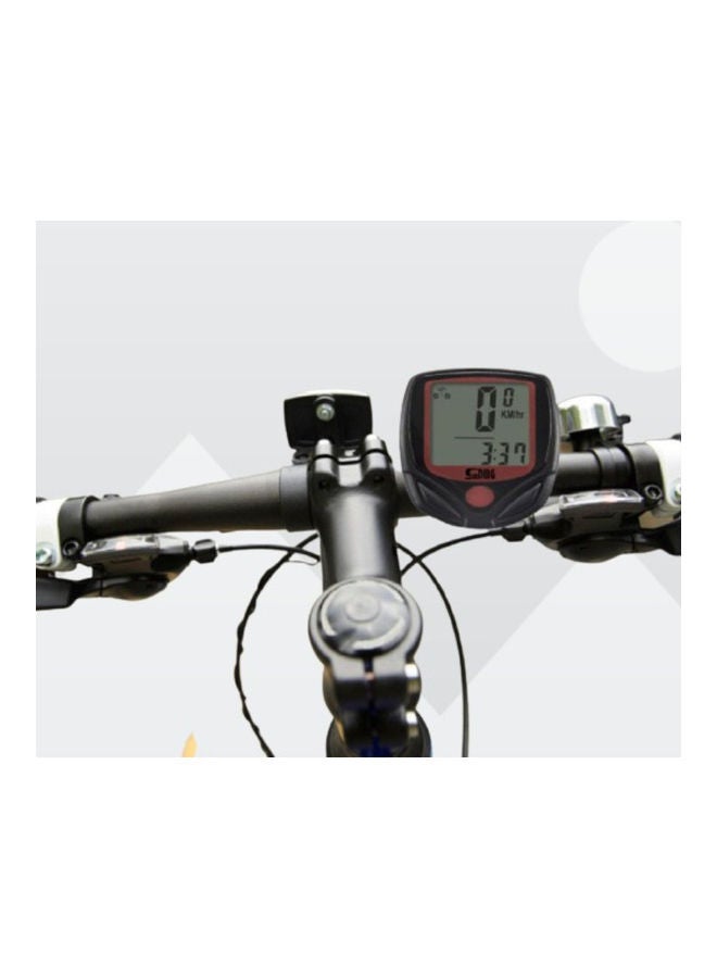 سان دينج ساندنق عداد السرعة والمسافة والزمن للدراجة ضد الماء و باضاءة ليلية و 16 ميزة مختلفة 46x46x19مم - Image 5