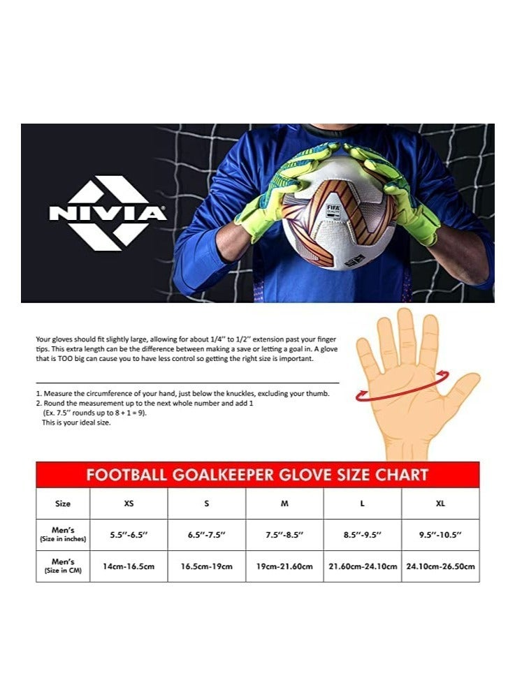 Nivia Air Strike F.B G/Keeper Gloves  - Image 4
