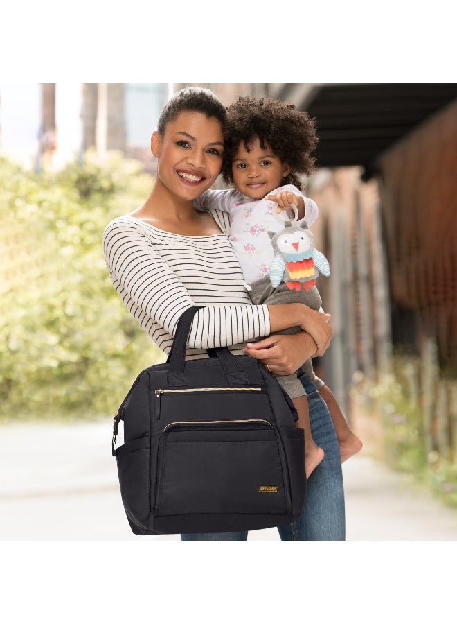 Skip Hop Main Frame Backpack - Black
