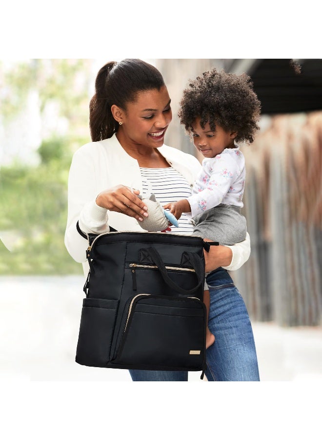 Skip Hop Main Frame Backpack - Black