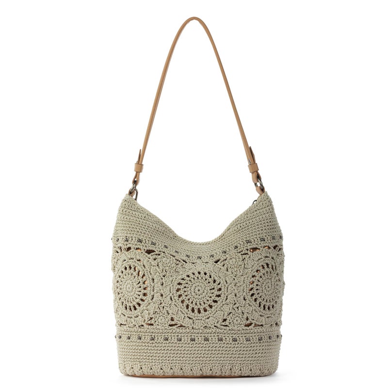 The Sak Sequoia Hobo Bag - Hand Crochet Large Women's Purse for Everyday & Travel - Durable Handbag & Tote With Zipper Pocket - Image 5