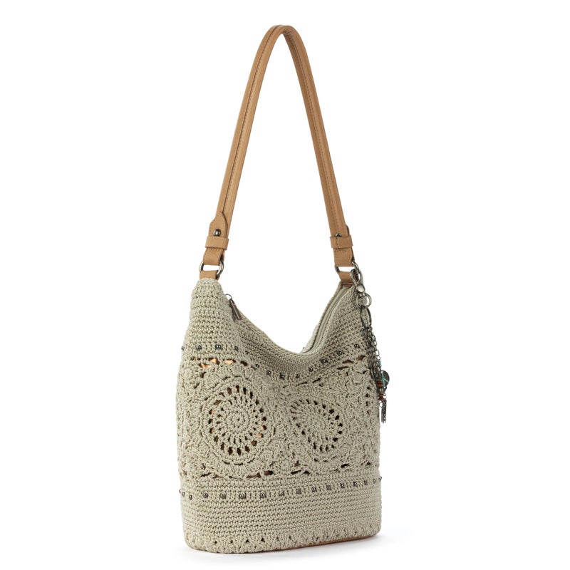 The Sak Sequoia Hobo Bag - Hand Crochet Large Women's Purse for Everyday & Travel - Durable Handbag & Tote With Zipper Pocket - Image 3