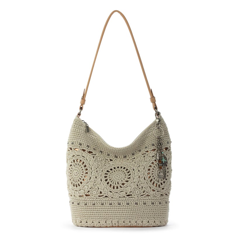 The Sak Sequoia Hobo Bag - Hand Crochet Large Women's Purse for Everyday & Travel - Durable Handbag & Tote With Zipper Pocket - Image 1