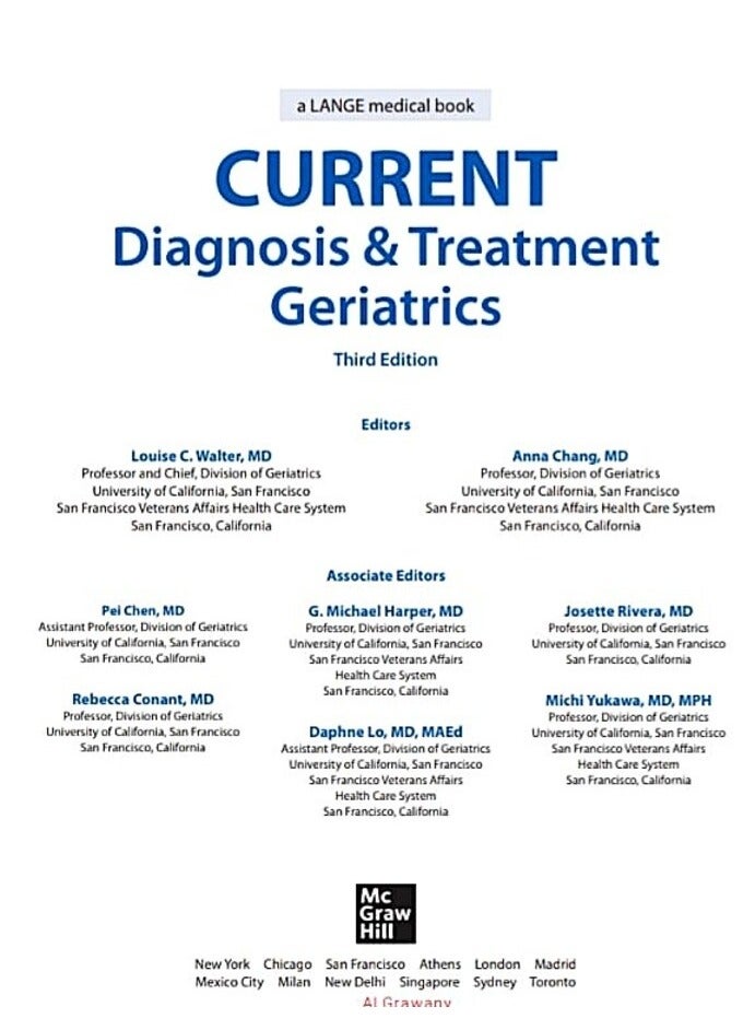 التشخيص والعلاج الحالي: طب الشيخوخة – الإصدار الثاني - Image 2