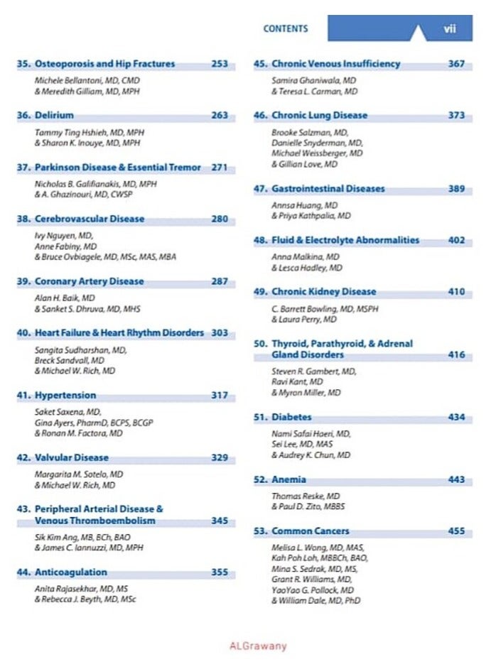 التشخيص والعلاج الحالي: طب الشيخوخة – الإصدار الثاني - Image 5