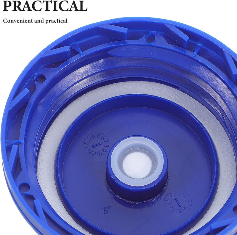 GANAZONO 6pcs Breathable Bucket Lids with Sealing Screw-on Caps, 6cm Inner Diameter Plastic Can Covers for Gasoline Cans, l Tanks, and Industrial Drum Buckets - Image 3
