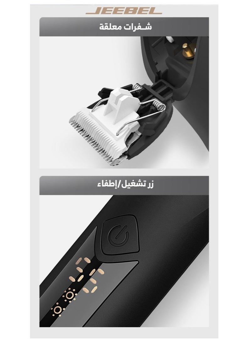 Jeebel - JEEBEL JE-B360 Shaver - Safe and easy to use, ideal for sensitive areas and waterproof for use in the shower - Image 1