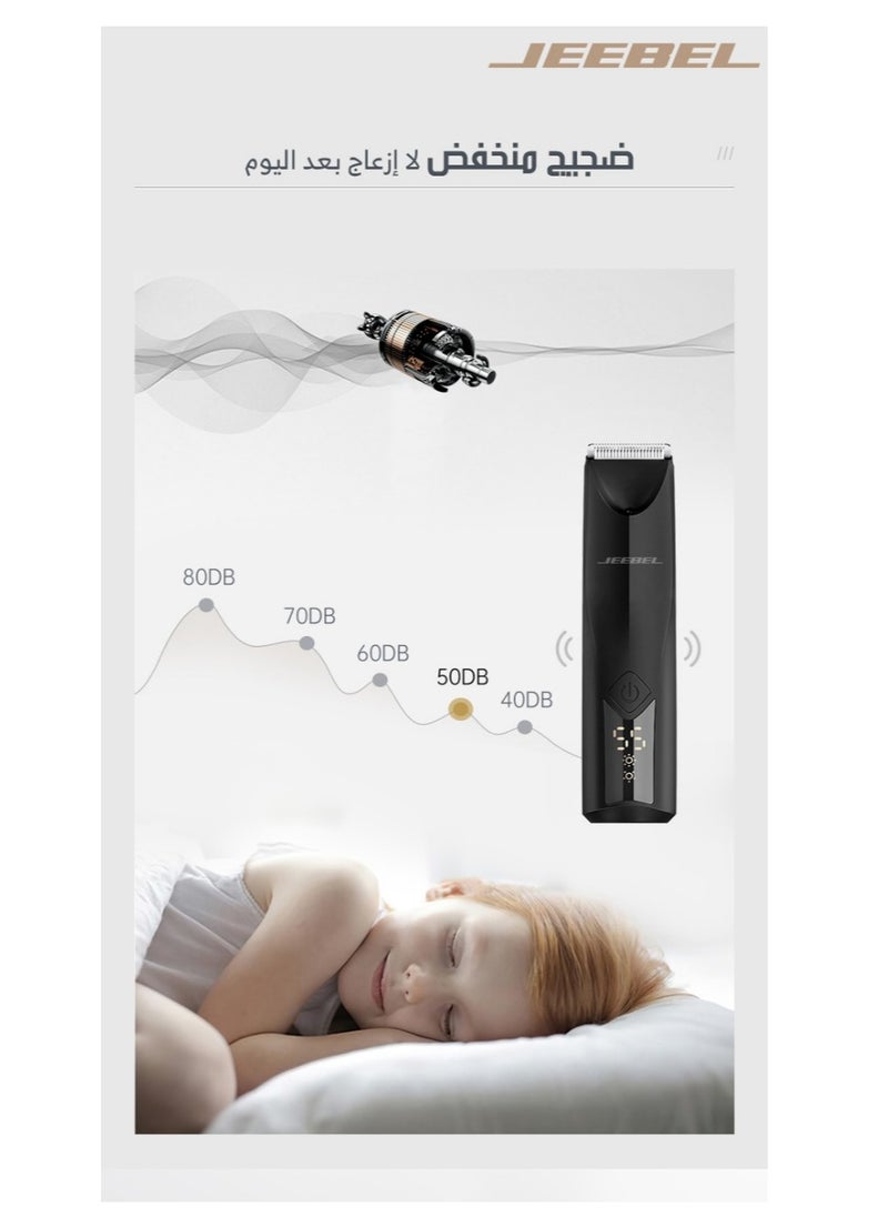Jeebel - JEEBEL JE-B360 Shaver - Safe and easy to use, ideal for sensitive areas and waterproof for use in the shower - Image 1