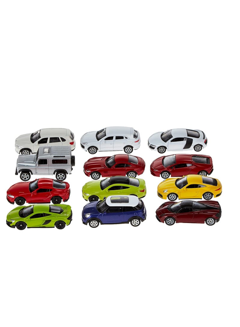 ويلي مجموعة نماذج سيارات معدنية من ويلي ديكاست مكونة من إثنا عشر قطعة، مقاس ثلاثة بوصات - Image 3