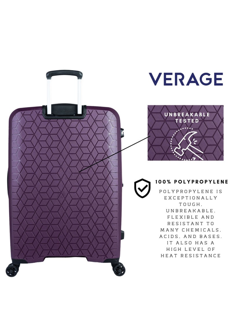 Verage  Unbreakable Luggage Set of 3 Expandable Hardside Suitcase - Image 4