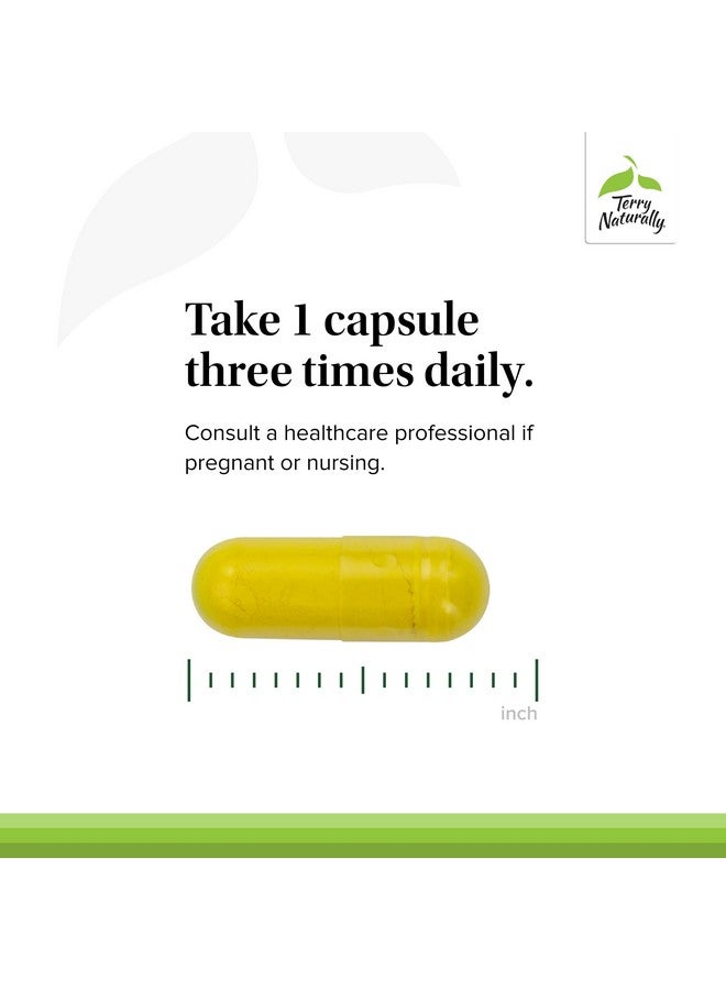 Terry Naturally Berberine - Dietary Supplement with Berberine - Liver Health Supplement for Metabolism Support - Joint Health Support for Men & Women - 60 Capsules (Pack of 2) - Image 4