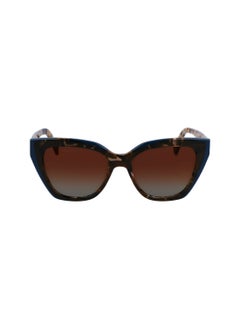 Liu Jo FULL RIM ACETATE ACETATE LIU JO SUNS LJ784S 5317 (205) BROWN/BLUE  - Image 2