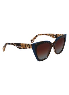 Liu Jo FULL RIM ACETATE ACETATE LIU JO SUNS LJ784S 5317 (205) BROWN/BLUE  - Image 3