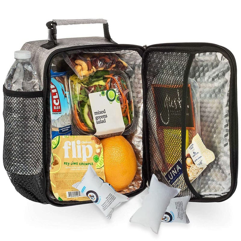 WORLD-BIO Dry Ice Pack Sheet for Shipping Frozen Food, Reusable Freezer Gel Packs for Coolers, Lunch Box Bag Cold Long Lasting, Cold Shipping Packaging for Mailing perishables 13.3"x 6.5" 2x6 Cells 100 Sheets - Image 5