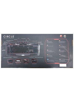 Circle Circle Armor – Professional Gaming Keyboard with LED Backlight  - Image 3