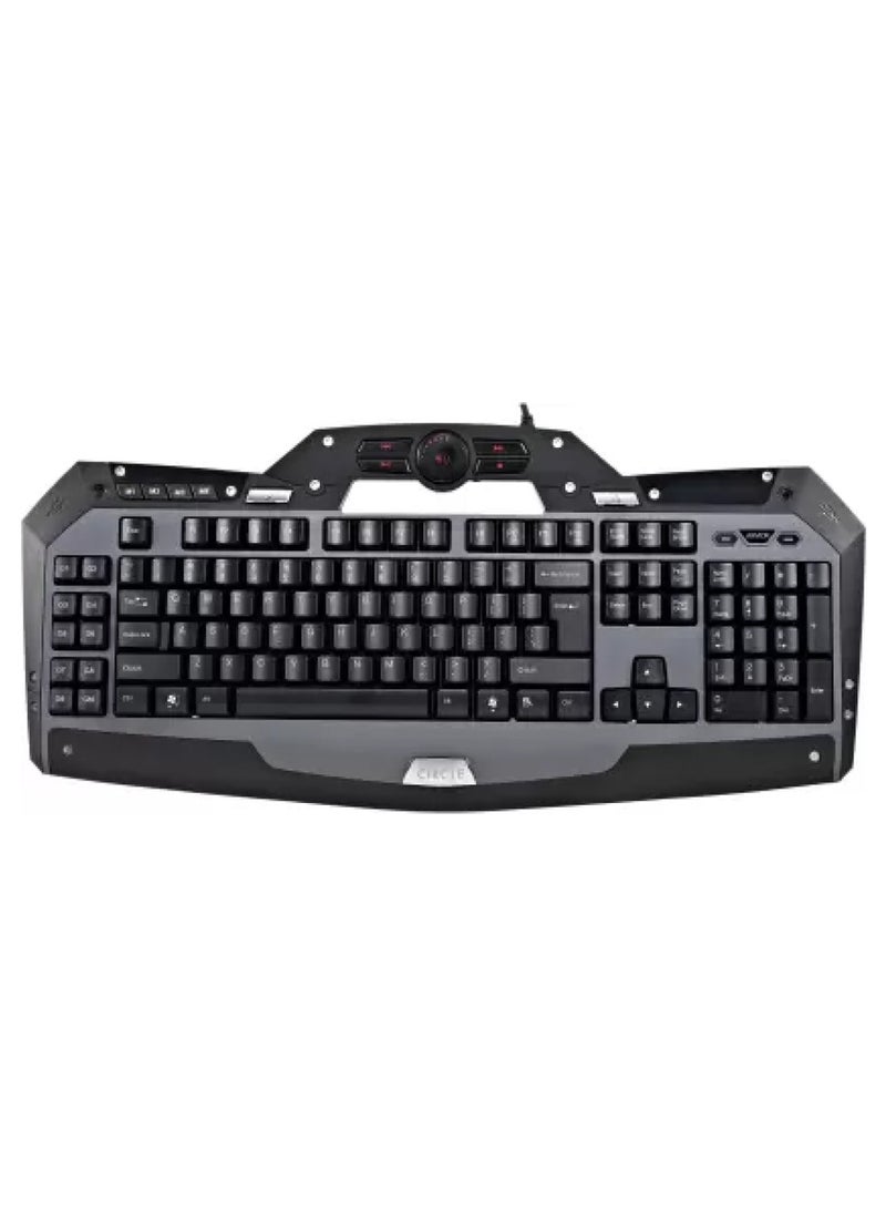 Circle - Circle Armor – Professional Gaming Keyboard with LED Backlight - Image 1
