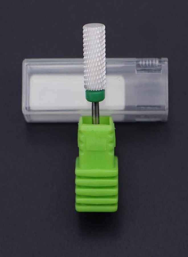 نيل ويند مجموعة رؤوس حفر الأظافر من نايل ويند، رؤوس أمان سيراميكية احترافية مقاس 3/32 بوصة لحفر الأظافر، رؤوس حفر أظافر ماسية لإزالة الجلد الميت، رؤوس إزالة طلاء الأظافر الأكريليك والجل، مناسبة لصالونات التجميل المنزلية (M- رأس ناعم - C، قطعة واحدة) - Image 2