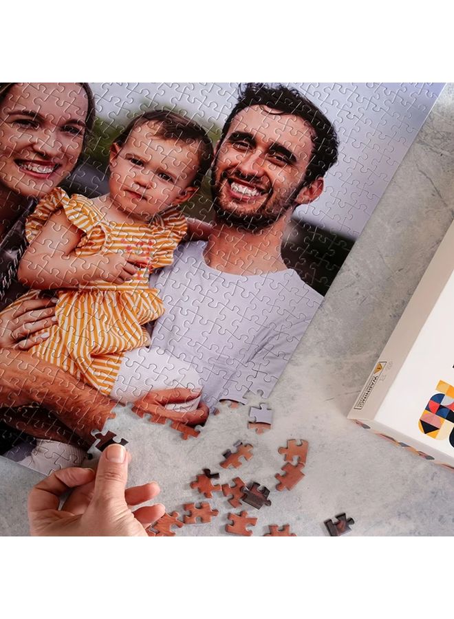 Custom Photo Puzzle 1000 PCS Personalized Gift For Couples Families Friends - Image 4