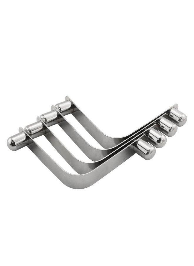 DGHAOP - Kayak Paddle Spring Clips 4Pcs 9.5Mm Steel Tent Pole Clips Push Button Spring Snap Clip Locking Tube Double Pin - Image 1