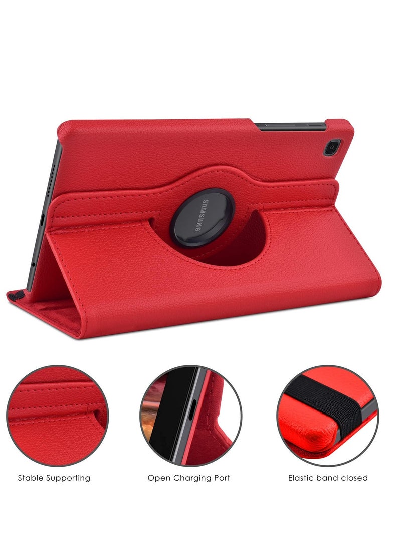 360 Degree Rotating Stand Auto Sleep Wake Folio Leather Smart Cover for Samsung Galaxy Tab S6 Lite 10.4" 2020 Tablet