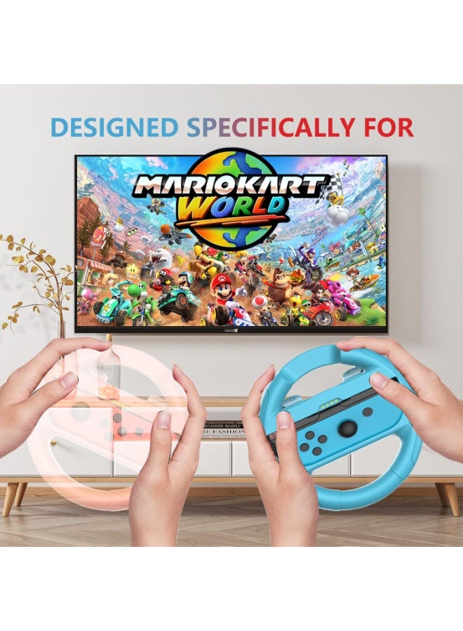 ألعاب ستارترك 10 في 1 حزمة ألعاب رياضية من نينتندو سويتش، متوافقة مع نينتندو سويتش 2/ سويتش 1/ OLED،تشمل عجلات قيادة + مضارب تنس + مضارب جولف  + سيوف + أحزمة للساقين، مجموعة ملحقات عائلية لـ Joy-Con 2 - Image 3