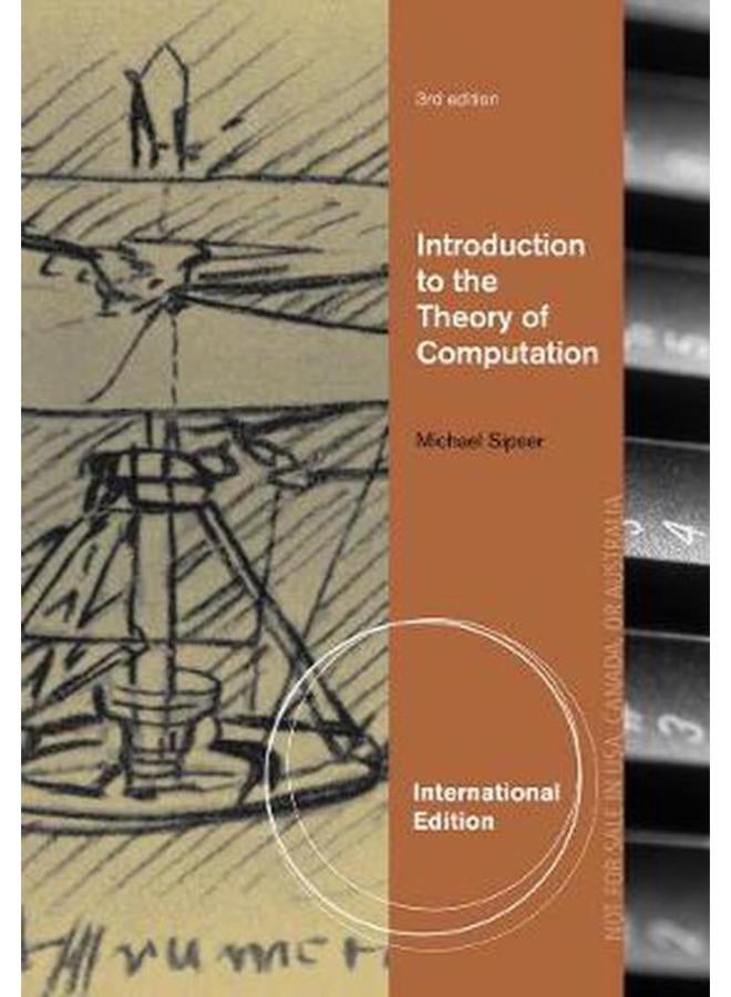 Introduction to the Theory of Computation  International Edition  Ed   3