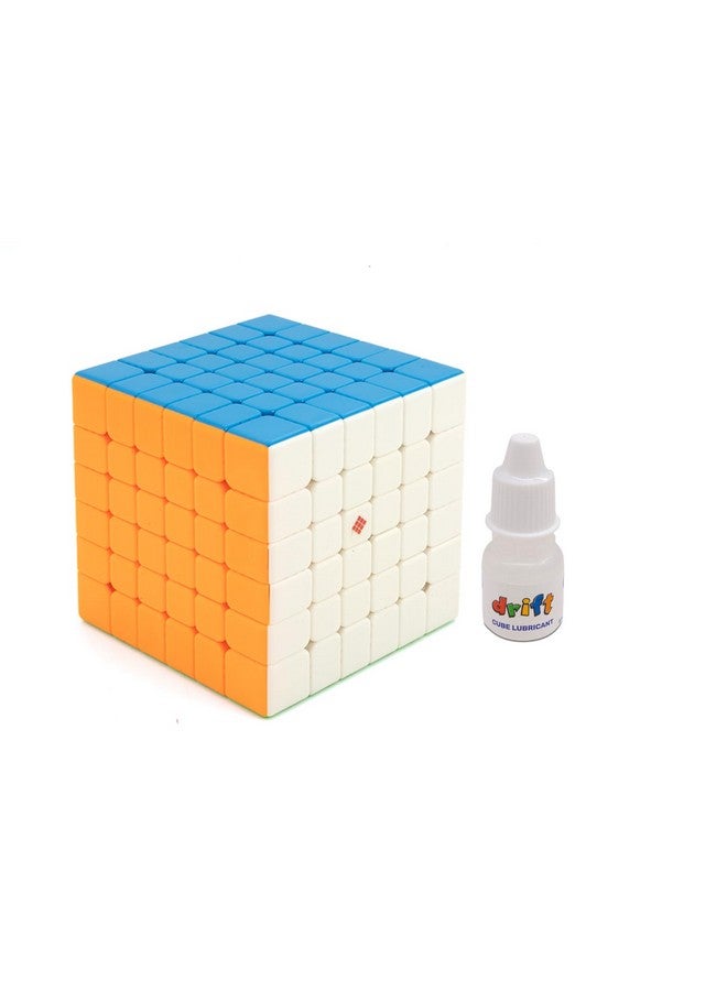 Cubelelo Cubelelo Drift 6M 6x6 Magnetic Speed Cube with Premium Lubricant Combo Advanced Magnetic Stability, Precision Engineering, and Speed Enhancement for Expert Solvers for Adult,Kid  - Image 1