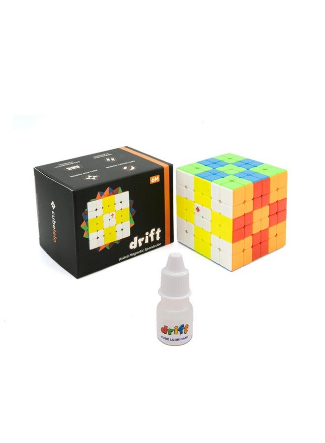 Cubelelo Cubelelo Drift 6M 6x6 Magnetic Speed Cube with Premium Lubricant Combo Advanced Magnetic Stability, Precision Engineering, and Speed Enhancement for Expert Solvers for Adult,Kid  - Image 2