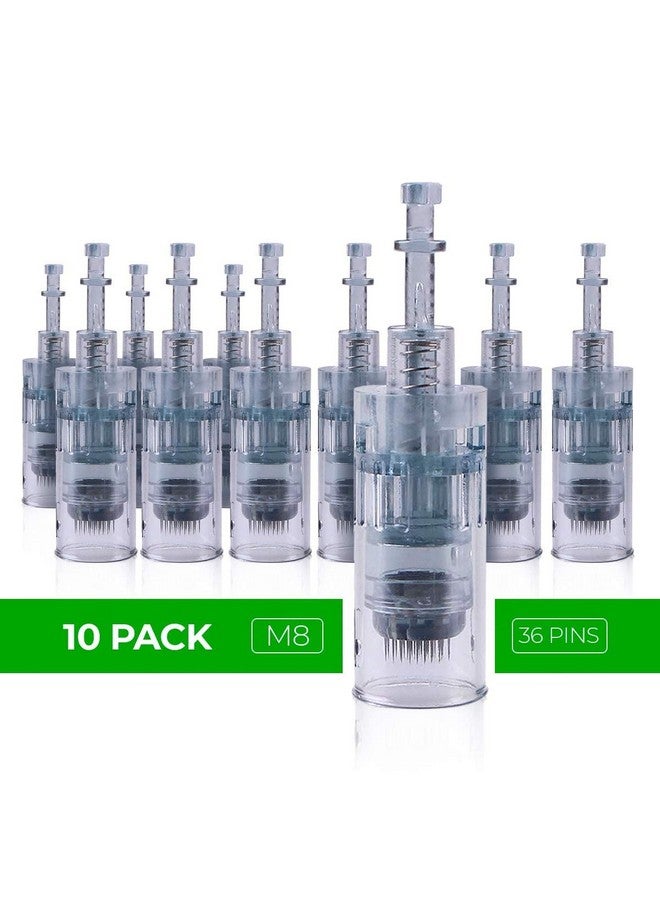 ModiX Dr. Pen Ultima M8 Replacement Cartridges - (10 PACK) - 36 Pins 0.25mm Bayonet Slot - Disposable Replacement Parts - Image 5