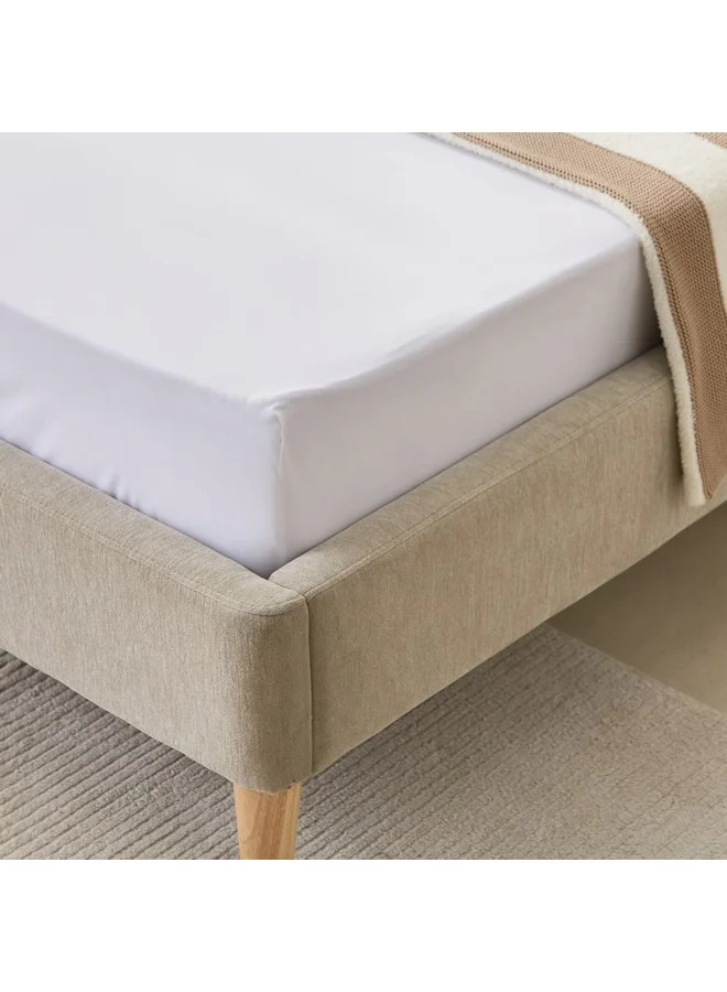 Home Box Purely Percale Twin Fitted Sheet 120 x 200 x 40 cm