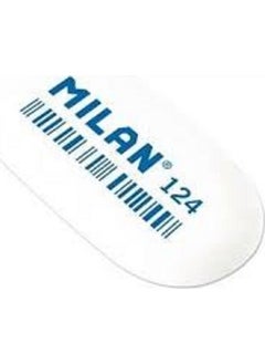 MILAN Oval Eraser - White 