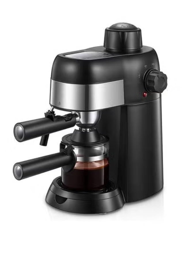 3.5Bar Espresso Machine with Fast Heating Function 1-4 Cups Coffee Maker with Milk Frothing Function and Steam Wand Cappuccino Machine